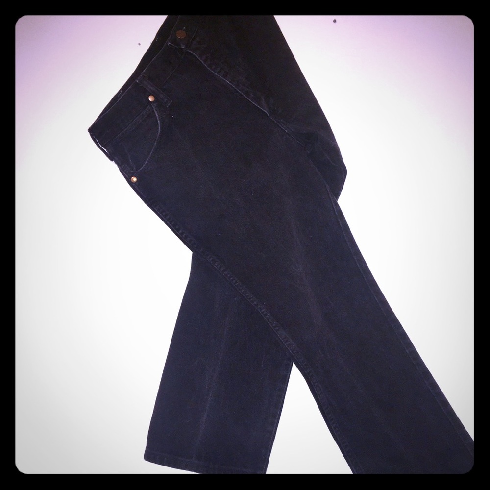 Black Wrangler Jeans